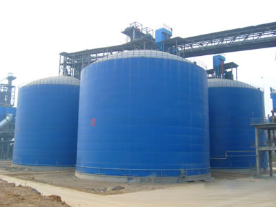 南岳水泥钢板库改造